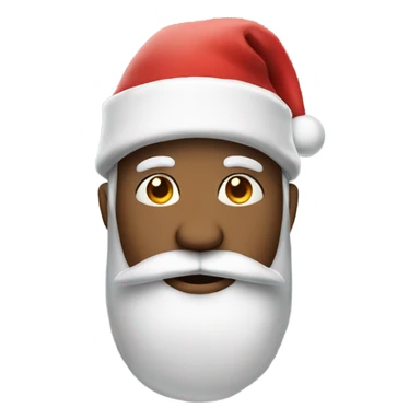 character with a Christmas hat on sticker