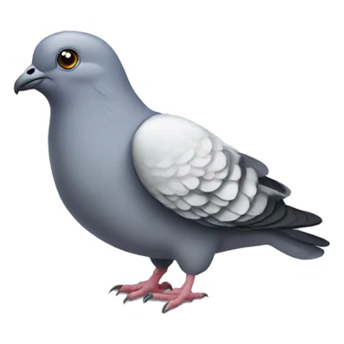 Cute pigeon  sticker