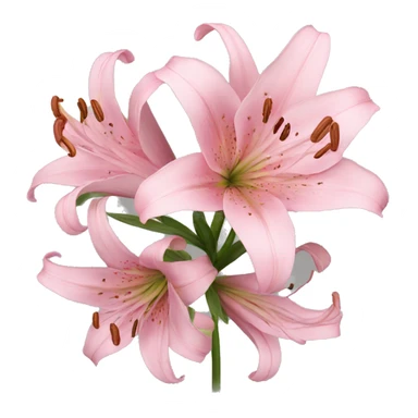 pink Lilies sticker