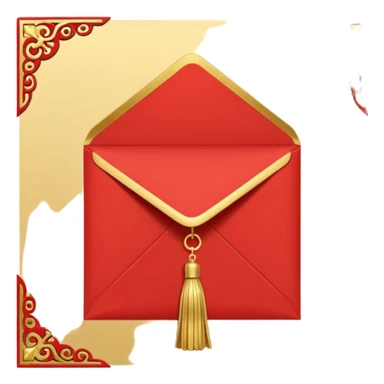 ritual red envelope. sticker