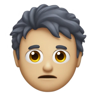 Monstre Gros sourcils sticker