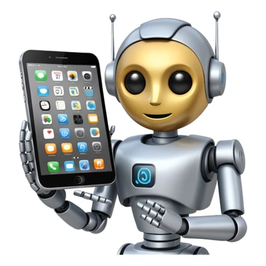Scheduling automation robot assistant sticker