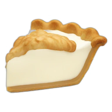 cream pie sticker