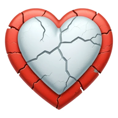 heart with plaster sticker