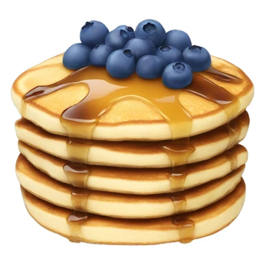Blueberry pancakes  sticker