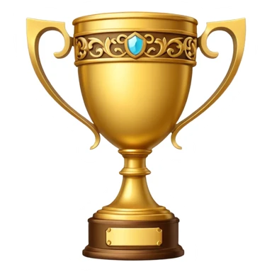 trophy olden times sticker