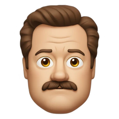 Ron-swanson sticker