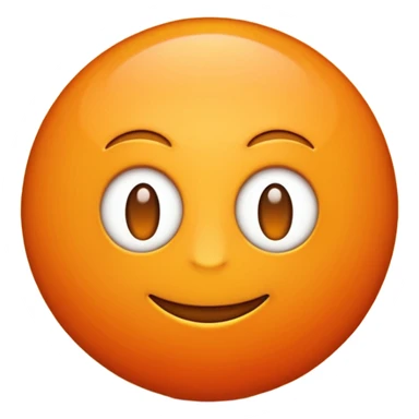 Un emoji avec un texte M3 et un font orange sticker