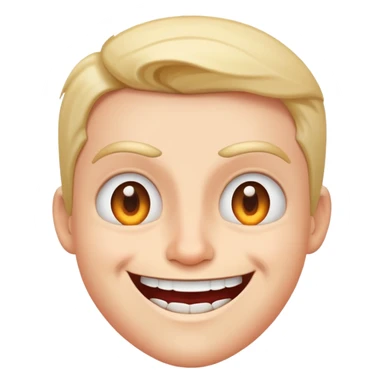 mad with smile sticker