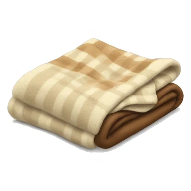 Floded blanket sticker