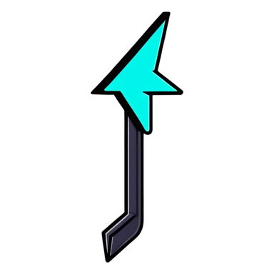 glowing upgrade arrow sticker