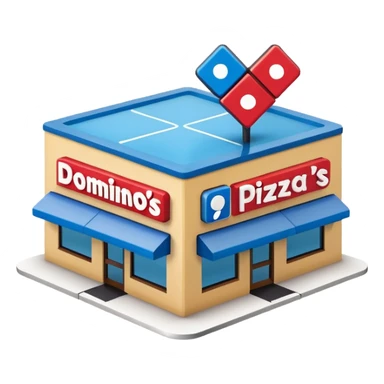 domino’s pizza restaurant  sticker