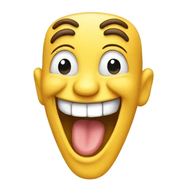 April fools pointing laughing sticker