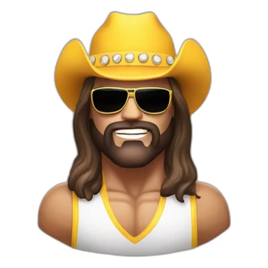macho man randy savage sticker