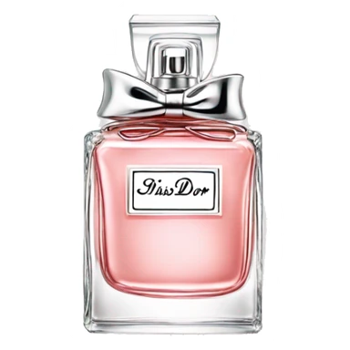 miss dior perfume bottle sticker