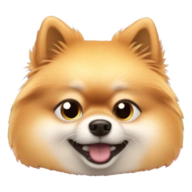 angry pomeranian sitting in car sticker