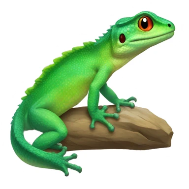 monitor lezard sticker
