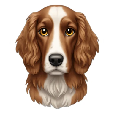 Setter irlandais sticker
