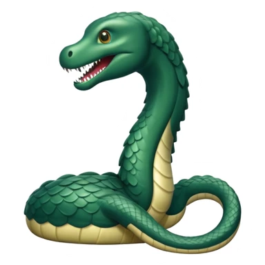 Loch Ness monster sticker