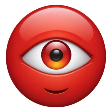 Ojo rojo sticker