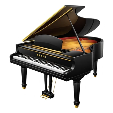 piano sticker