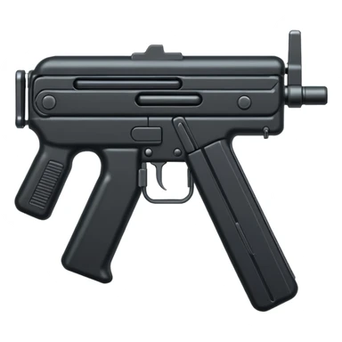 UMG submachine gun sticker