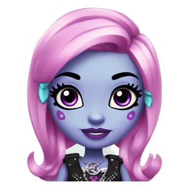 Monster high logo sticker