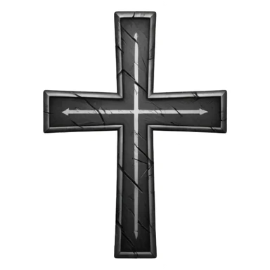 It's a cross but crossed out from down sticker