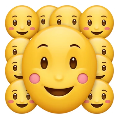 Cute emoji hii very cutie 😊 sticker