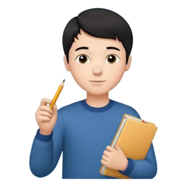 boy with short black hair, ocean air, perfectlist sticker