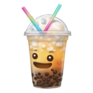 boba tea sticker