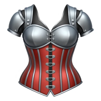 heavy corset armor modern sticker