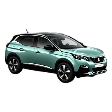 Peugeot 3008 gris amazonite sticker