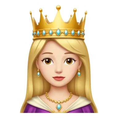 beautiful queen sticker