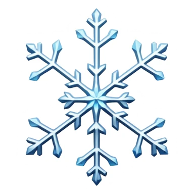 Snowflakes in winter morning sticker
