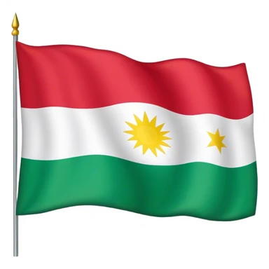 Kurdistan flag emoji sticker
