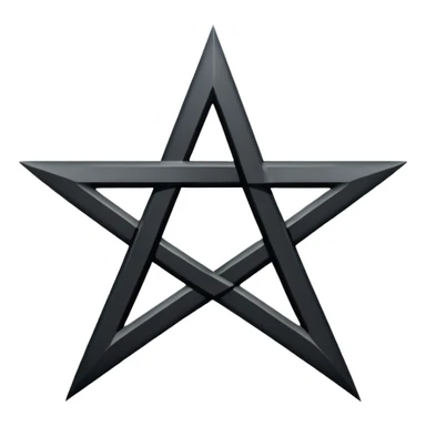 Pentagram sticker