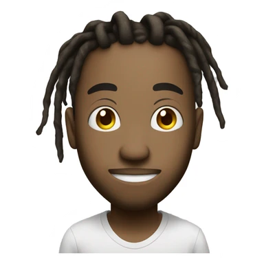 Persona jugando withe dreads al xbox sticker