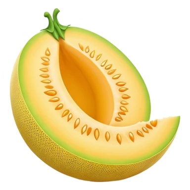yellow melon sticker