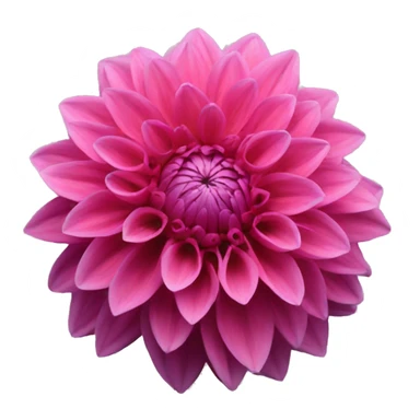 Dahlia flowers sticker