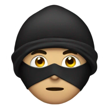 Thief Emoji sticker