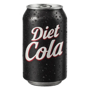 diet cola sticker