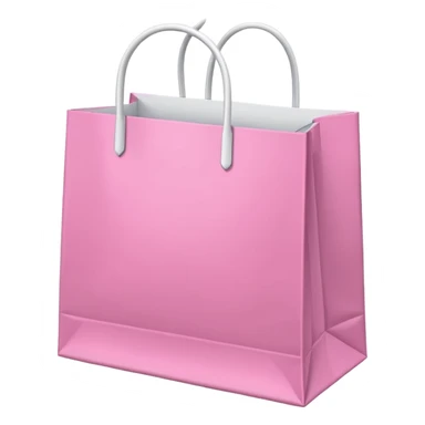 shopping pink bags sticker