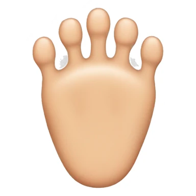 Toes sticker