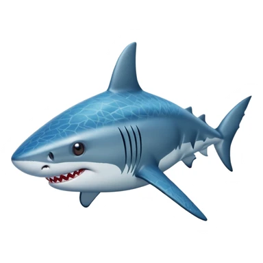 autistic shark sticker