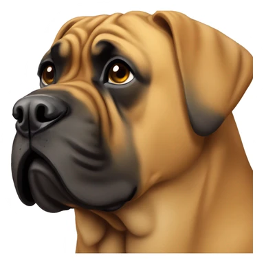 Bullmastiff dog sticker