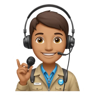 fun museum tour guide sticker