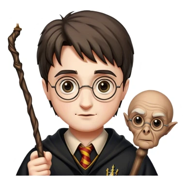 Harry Potter elders wand ￼ sticker