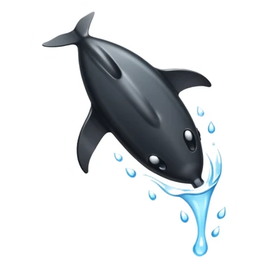 water Diving flipper sticker
