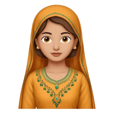 Salwaar kameez sticker